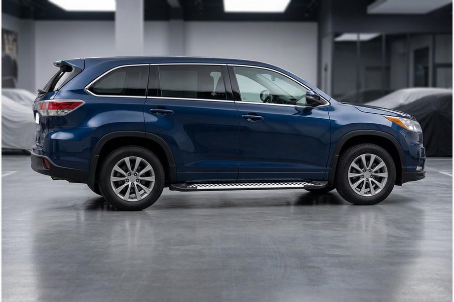 Toyota Highlander 2013-2019 Estribos Laterales Line (2 uds., Aluminio) Image