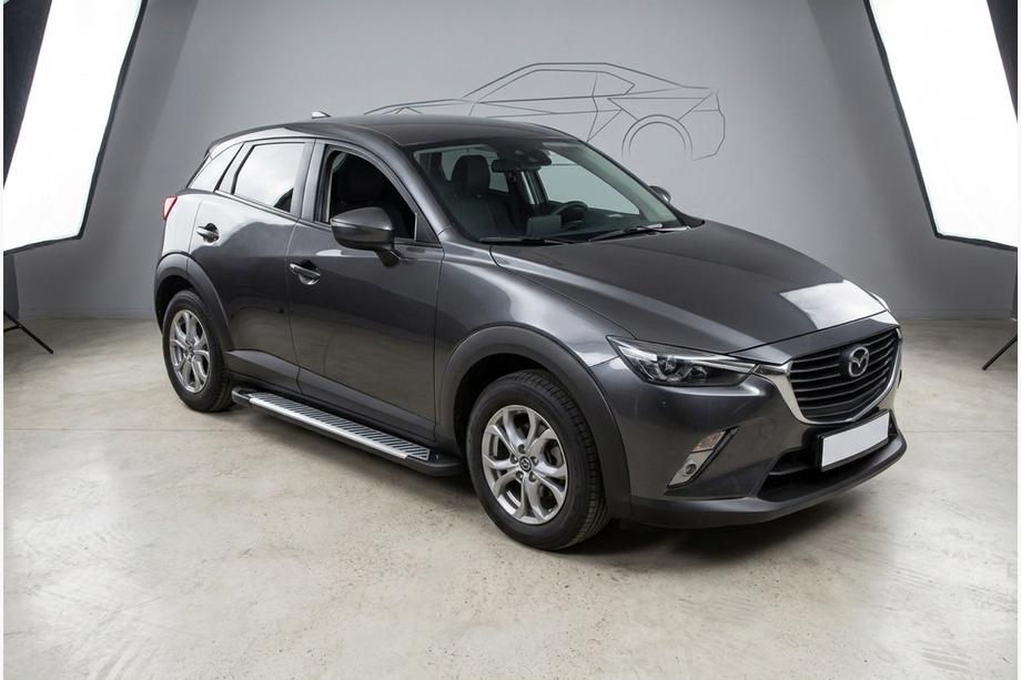 Mazda CX-3 2015- Estribos Laterales Line (2 uds., Aluminio) Image