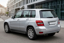 Mercedes GLK class X204 2008-2015 Estribos Laterales Allmond Black (2 uds., Aluminio) foto 1