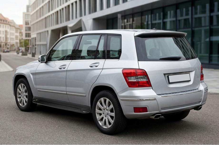 Mercedes GLK class X204 2008-2015 Estribos Laterales Allmond Black (2 uds., Aluminio) Image