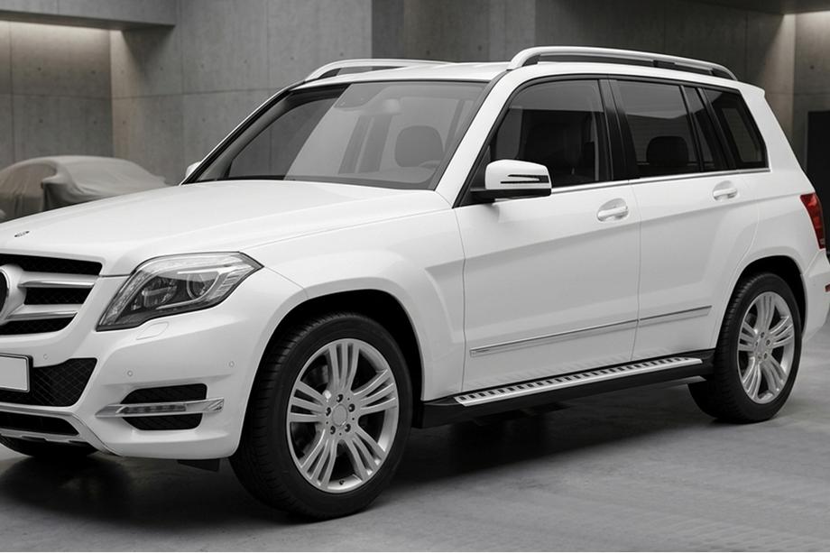 Mercedes GLK class X204 2008-2015 Estribos Laterales Line (2 uds., Aluminio) Image