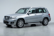Mercedes GLK class X204 2008-2015 Estribos Laterales Rainbow (2 uds., Aluminio) foto 1