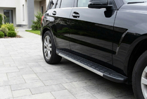 Mercedes GLK class X204 2008-2015 Estribos Laterales Duru (2 uds., Aluminio) foto 1