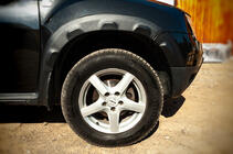 Renault Duster 2008–2017 Aletines de aleta con bordes (8 uds, ABS) DDU - Ucrania foto 1