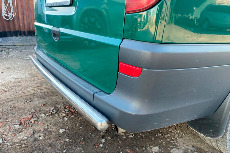 Mercedes Viano 2004-2014 Barra Trasera AK002 (Acero Inoxidable) Foto 3