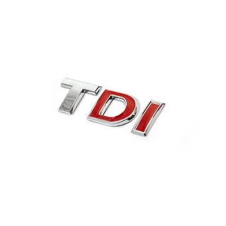 Emblema TDI (cursiva) foto 3