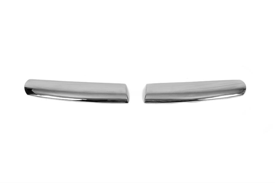 Peugeot Partner 1996-2008 Cubiertas de rejilla cromadas 2004-2008 (2 pzs, acero inoxidable) Carmos - Acero Inoxidable Turco Foto 2