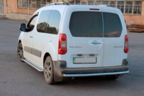 Citroen Berlingo 2008-2018 Protector Trasero (Acero Inoxidable) 51 mm foto 3