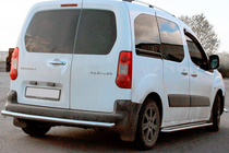 Citroen Berlingo 2008-2018 Protector Trasero (Acero Inoxidable) 51 mm foto 4
