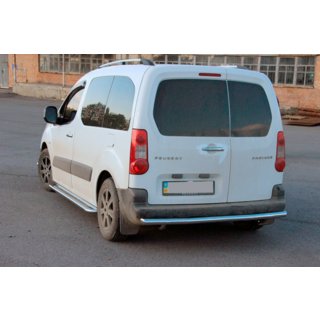 Protector Trasero (Acero Inoxidable) Citroen Berlingo 2008-2018 foto 3