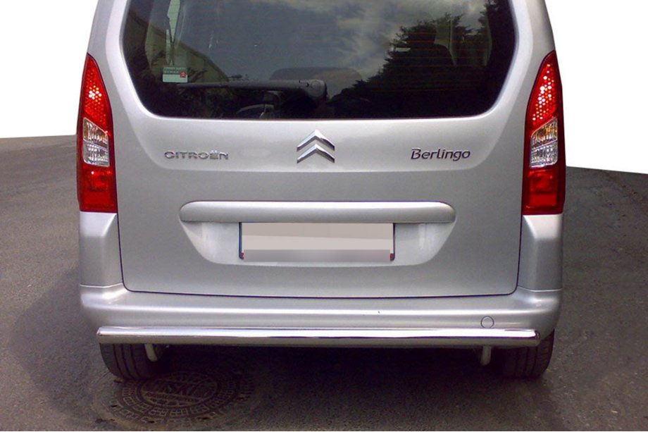 Citroen Berlingo 2008-2018 Protector Trasero (Acero Inoxidable) 51 mm Image