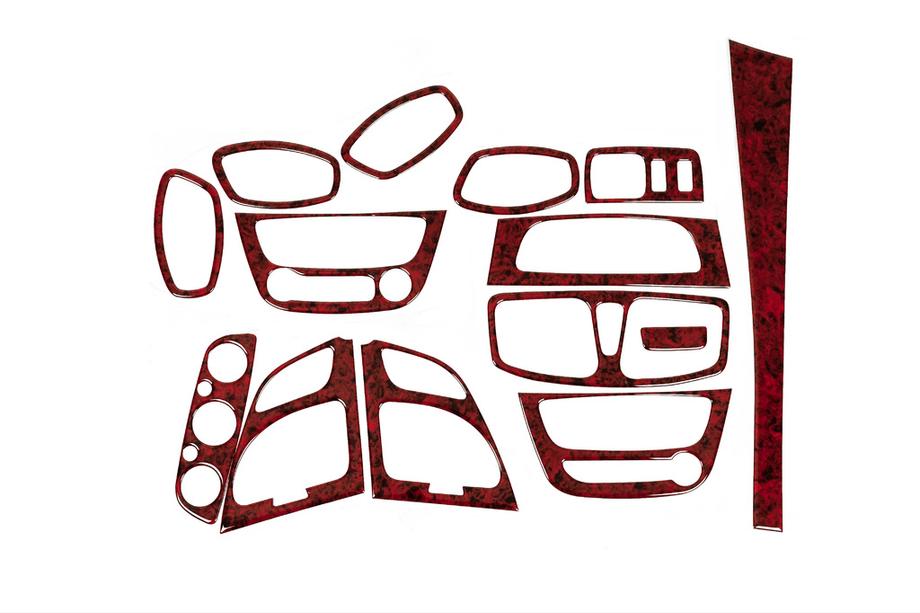 Renault Fluence 2009-2016 Cubiertas de Panel de Salpicadero Image