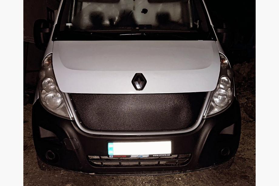 Renault Master 2011-2023 Rejilla de invierno (2010-2014, superior) Brillante Foto 2