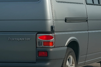 Volkswagen T4 Transporter 1990-2003 Cubiertas de Luces Traseras (2 uds., Acero Inoxidable) Carmos - Acero Inoxidable Turco foto 4