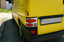 Volkswagen T4 Transporter 1990-2003 Cubiertas de Luces Traseras (2 uds., Acero Inoxidable) Carmos - Acero Inoxidable Turco foto 5