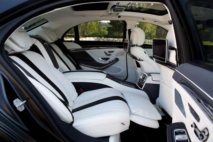 Revisión de tuning Mercedes-Benz S63 en la ejecución de taller de Mansory