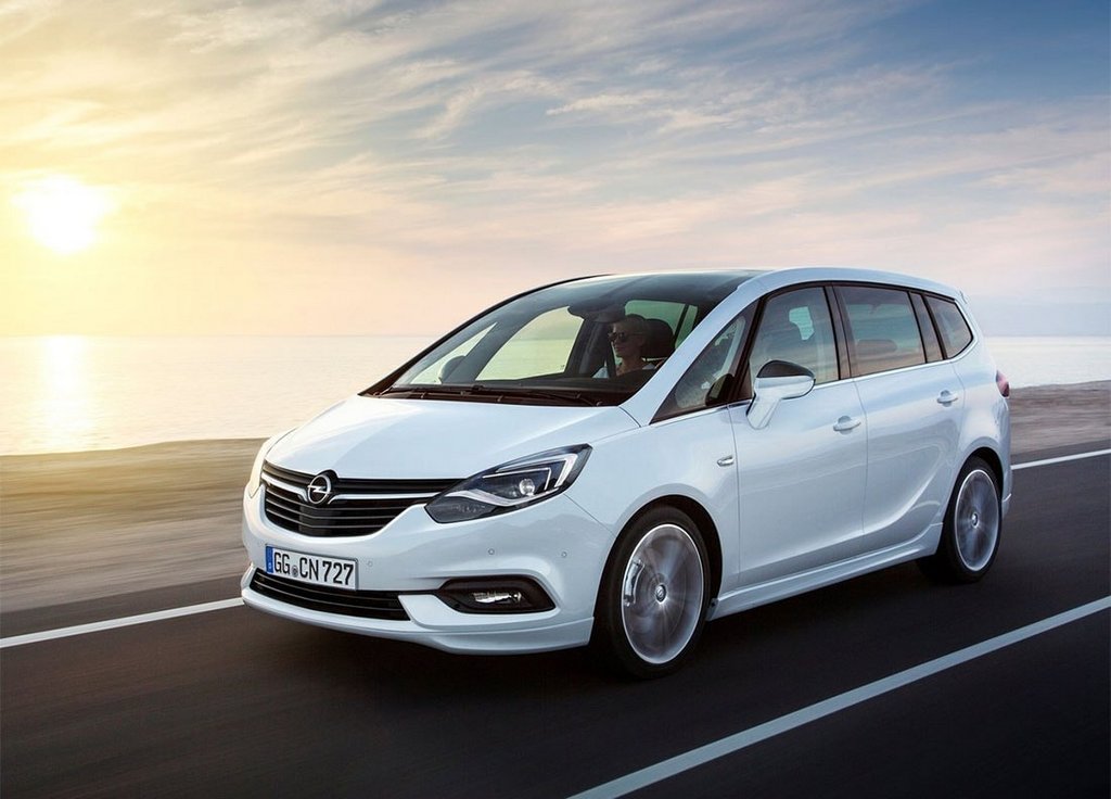 Examen de la minivan de Opel Zafira de la nueva generación