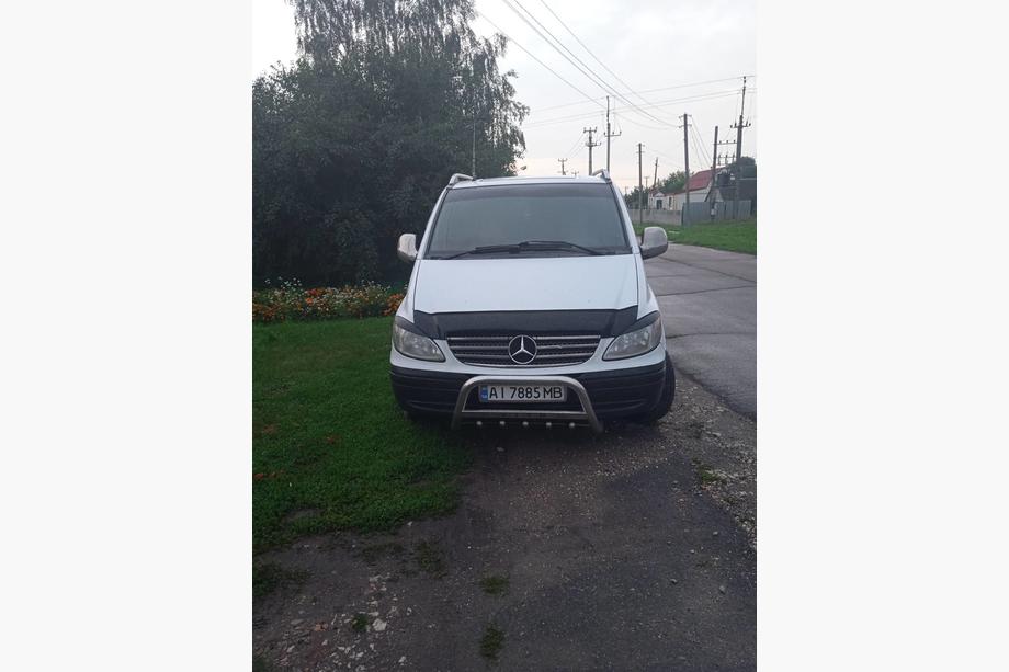 Mercedes Vito W639 2004-2014 Pestañas de faros rectas (2004-2010, 2 uds, plástico) Brillo Foto 9