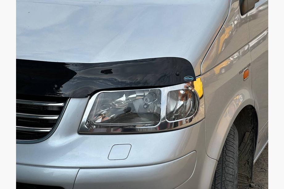 Volkswagen T5 Multivan 2003–2010 Cubiertas cromadas para faros delanteros (2 uds., acero inoxidable) Foto 3