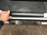 Opel Vivaro 2001–2015 Cubiertas de umbral de puerta ABS (2 uds, DDU) Brillo foto 6