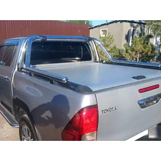 Barra antivuelco de acero inoxidable Toyota Hilux 2015- foto 3