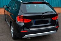 BMW X1 E84 2009-2015 Protector de Parachoques Trasero OmsaLine Acero Inoxidable foto 2