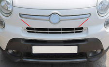 Fiat 500X 2014-2024 Protector de parachoques delantero de acero inoxidable foto 2