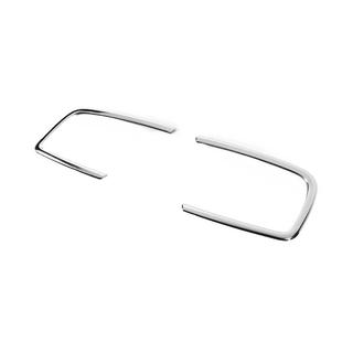 Cubiertas para faros antiniebla 2016↗ (2 uds, acero inoxidable) Fiat Fiorino/Qubo 2008-2024 foto 3