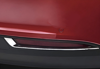Fiat Tipo 2016- Molduras para reflectores traseros (Sedan, acero inoxidable) foto 1