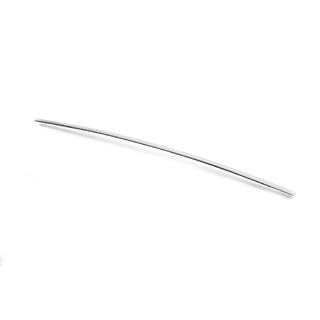 Moldura cromada sobre la matrícula (acero inoxidable) Honda Civic Sedan IX 2011-2016 foto 2