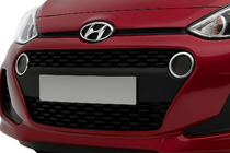 Hyundai I-10 2017-2020 Molduras para luces de posición (2 uds., acero inoxidable) foto 4