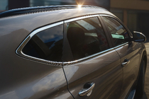 Hyundai Tucson TL 2016-2021 Juego completo de molduras de ventanas (14 piezas, acero inoxidable) foto 1