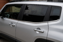 Jeep Renegade 2014- Molduras de ventanas acero inoxidable (6 uds) foto 1