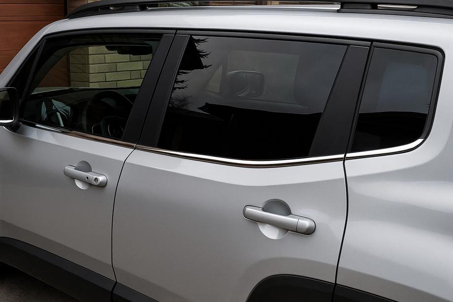 Jeep Renegade 2014- Molduras de ventanas acero inoxidable (6 uds) Image