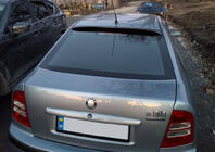 Skoda Octavia I Tour A4 1996-2010 Visera trasera (plástico) Negro Brillante foto 3