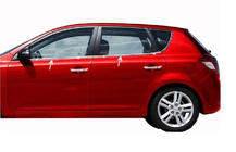 Opel Astra K 2016-2021 Molduras de Ventanas Acero Inoxidable foto 10