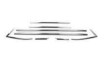 Opel Astra K 2016-2021 Molduras de Ventanas Acero Inoxidable foto 11