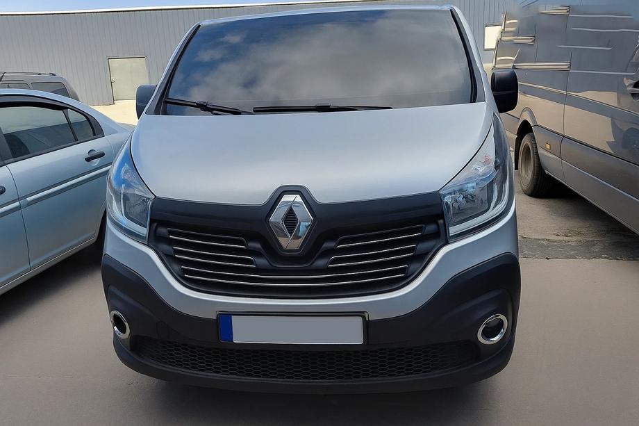 Renault Trafic 2015- Molduras para faros antiniebla (2 uds, acero inoxidable) Image