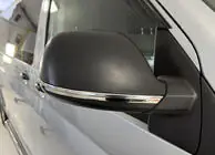 Volkswagen T5 2010-2015 Cubiertas de Espejos Acero Inoxidable (2 uds) foto 2