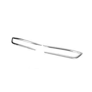 Cubiertas para faros antiniebla 2015-2018 (2 uds, acero inoxidable) foto 3
