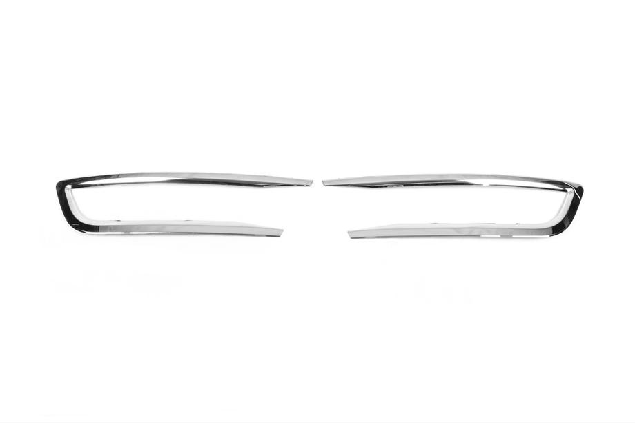 Volkswagen Passat B8 2015-2023 Cubiertas para faros antiniebla 2015-2018 (2 uds, acero inoxidable) Foto 2