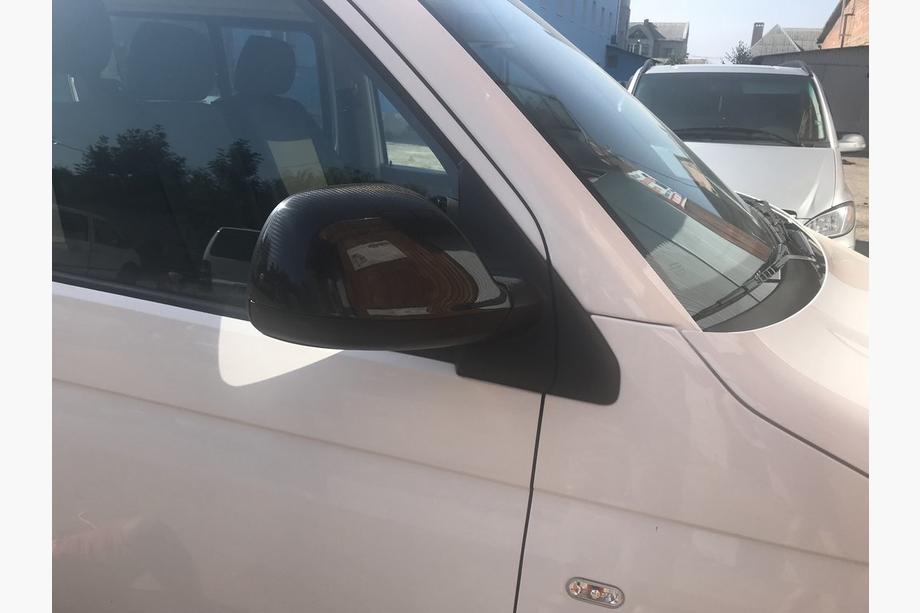 Volkswagen T6 2015-2024 Cubiertas de Espejos (2 uds., Carbono) Efecto carbono Foto 10