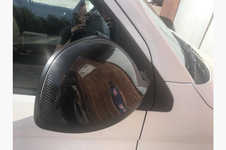 Volkswagen T6 2015-2024 Cubiertas de Espejos (2 uds., Carbono) Efecto carbono Foto 11