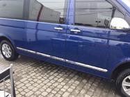 Volkswagen T6 2015-2024 Molduras de Puerta Acero Inoxidable Cromo foto 7