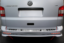 Volkswagen T6 2015-2024 Cubiertas para reflectores traseros (2 uds., acero inoxidable) foto 1