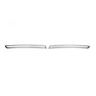 Cubiertas para reflectores traseros (2 uds., acero inoxidable) Volkswagen T6 2015-2024 foto 2