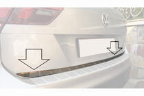 Volkswagen Tiguan 2016-2023 Moldura maletero acero inoxidable Carmos - Acero Inoxidable Turco foto 1