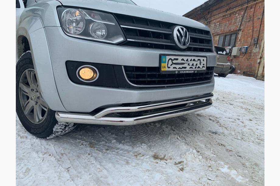 Volkswagen Amarok 2010-2022 Defensa Delantera Doble Vegas 2010-2016 Acero Inoxidable d76/42 mm Foto 8