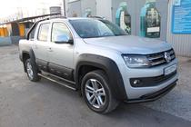 Volkswagen Amarok 2010-2022 Defensa Delantera Doble Vegas 76/42 2010-2016 (negro) foto 2