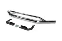 Volkswagen Amarok 2010-2022 Defensa Delantera Doble Vegas 2016-2021 Acero Inoxidable foto 2